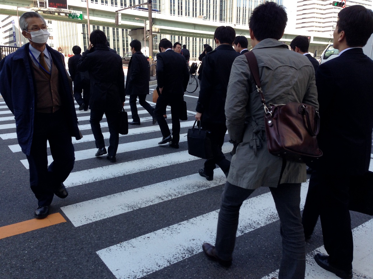 Japanese salarymen.